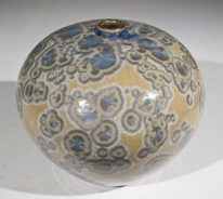 Blue Sahara Bulb #748 by Bill Boyd at The Avenue Gallery, a contemporary fine art gallery in Victoria, BC, Canada.