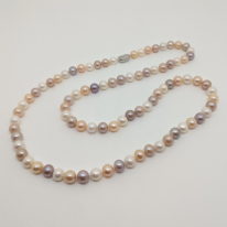 Edison Freshwater Pearl Necklace by Val Nunns at The Avenue Gallery, a contemporary fine art gallery in Victoria, BC, Canada.