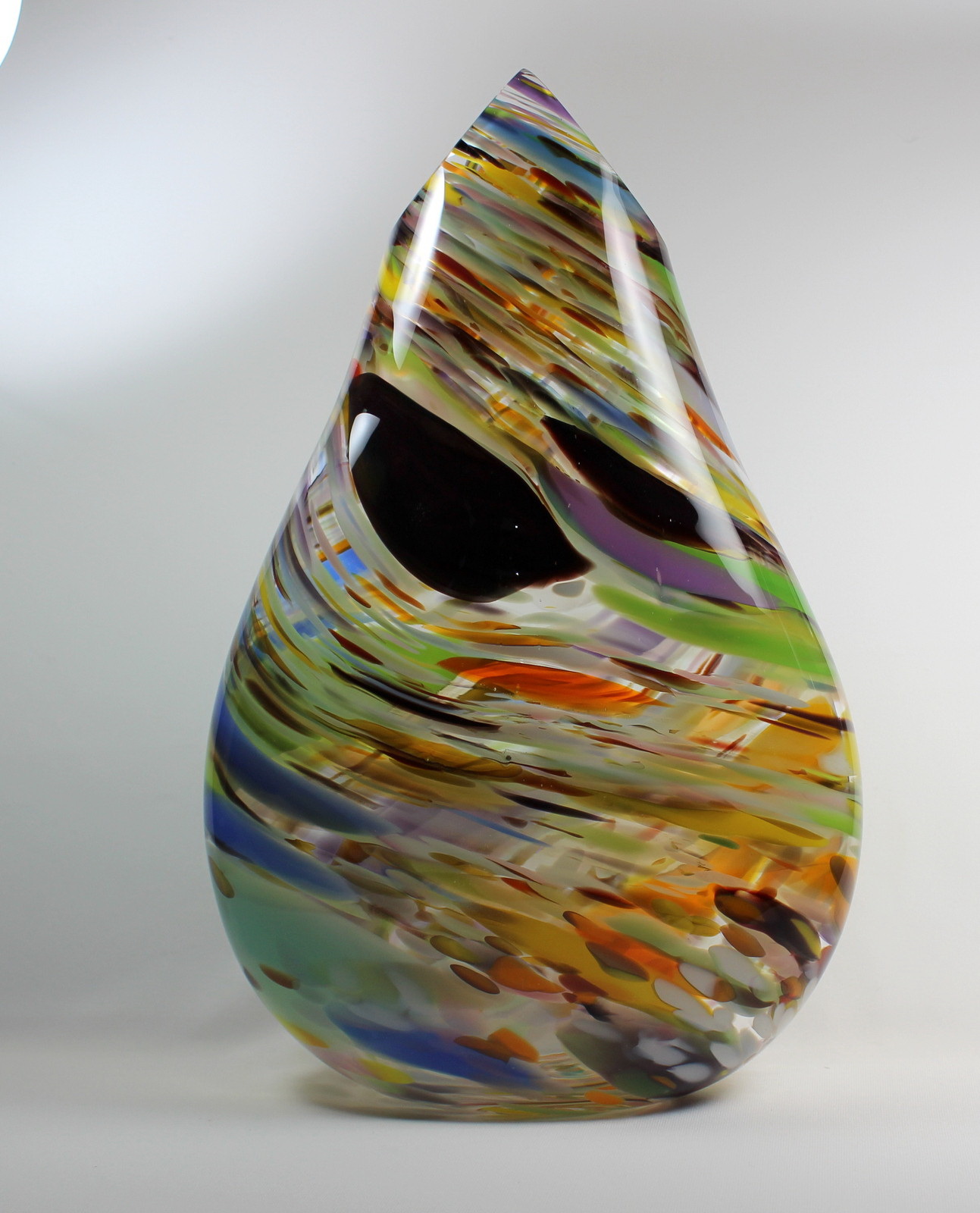 Multi Coloured Vase by Guy Hollington at The Avenue Gallery, a contemporary fine art gallery in Victoria, BC, Canada.