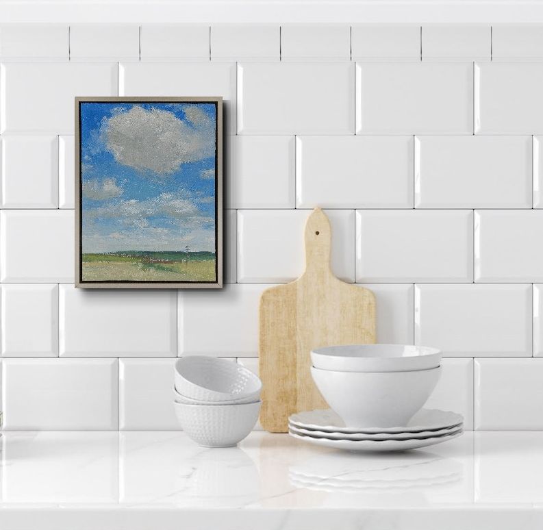 Prairie Clouds by Maria Josenhans at The Avenue Gallery, a contemporary fine art gallery in Victoria, BC, Canada.