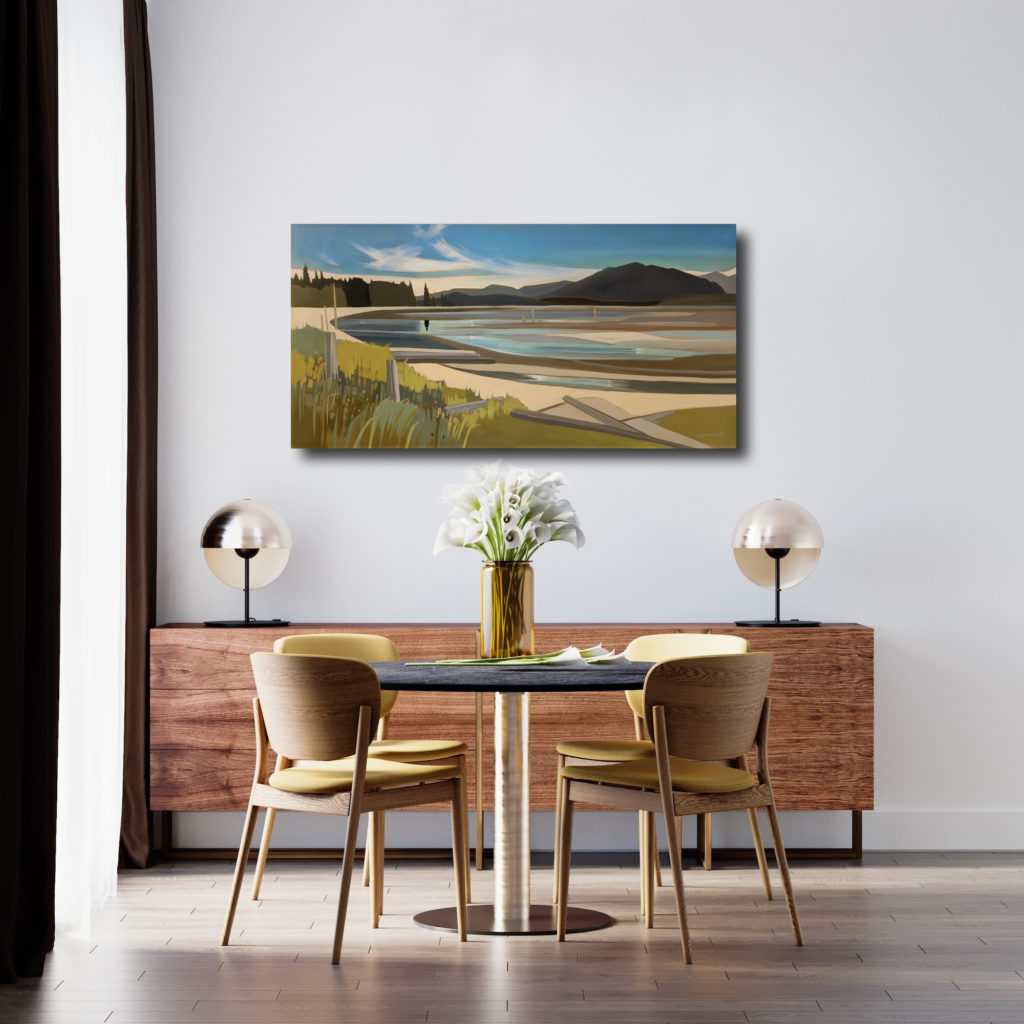 Tide Pools Rathtrevor by Lorna Dockstader at The Avenue Gallery, a contemporary fine art gallery in Victoria, BC, Canada.