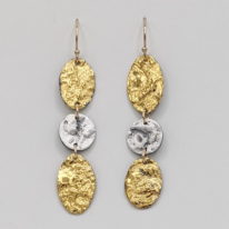 Glow Earrings by Air & Earth Design at The Avenue Gallery, a contemporary fine art gallery in Victoria, BC, Canada.