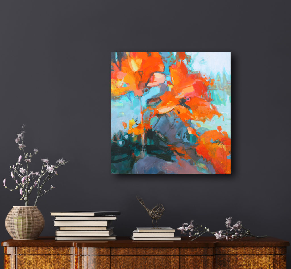 Where Are All The Flowers? by Becky Holuk at The Avenue Gallery, a contemporary fine art gallery in Victoria, BC, Canada.