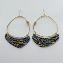 Hover Earrings (Large) by Air & Earth Design at The Avenue Gallery, a contemporary fine art gallery in Victoria, BC, Canada.