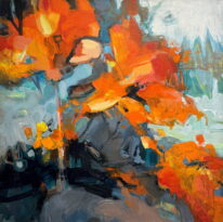 Where Are All The Flowers? by Becky Holuk at The Avenue Gallery, a contemporary fine art gallery in Victoria, BC, Canada.