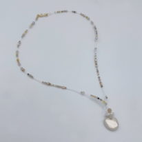 Seastone Necklace by Air & Earth Design at The Avenue Gallery, a contemporary fine art gallery in Victoria, BC, Canada.