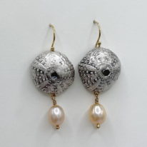 Urchin Earrings by Air & Earth Design at The Avenue Gallery, a contemporary fine art gallery in Victoria, BC, Canada.