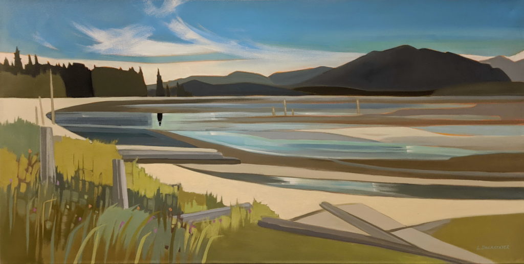 Tide Pools Rathtrevor by Lorna Dockstader at The Avenue Gallery, a contemporary fine art gallery in Victoria, BC, Canada.