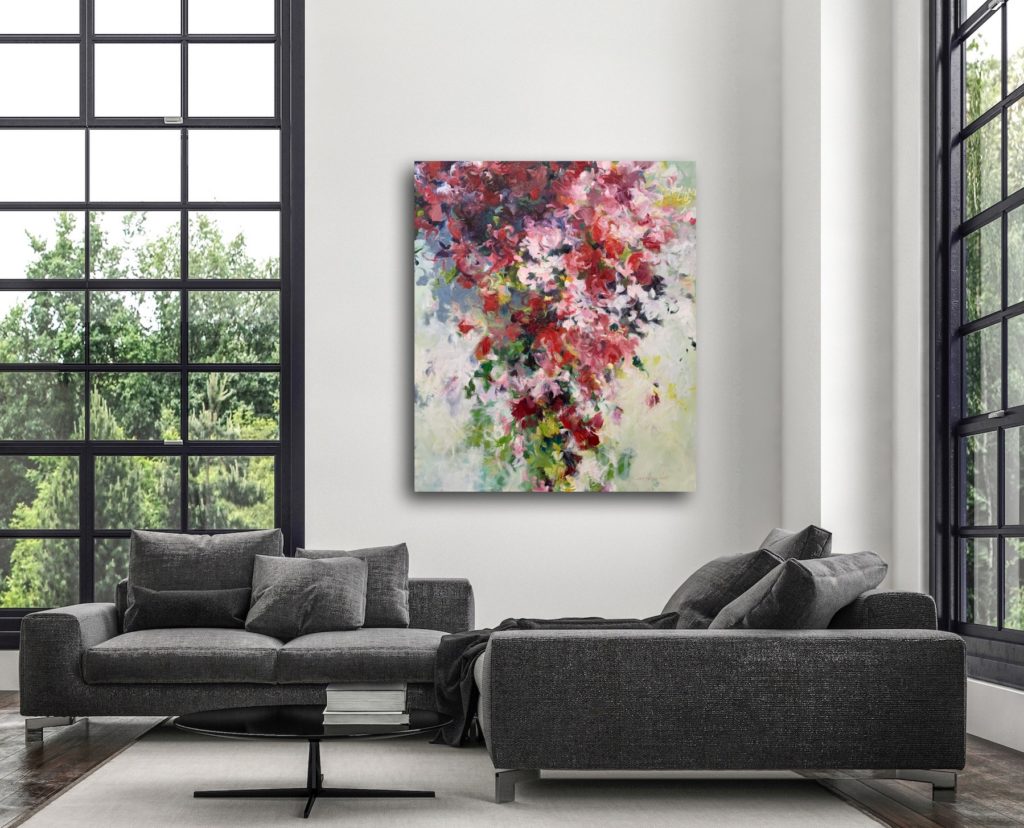 With Heart by Corre Alice at The Avenue Gallery, a contemporary fine art gallery in Victoria, BC, Canada.