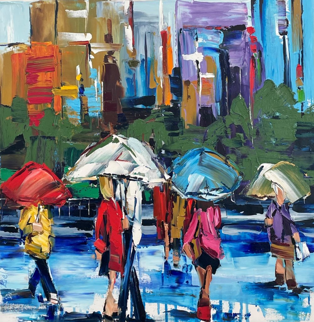 I Hope This Day Finds You Well by Kimberly Kiel at The Avenue Gallery, a contemporary fine art gallery in Victoria, BC, Canada.