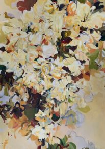 Scandal of Yellow by Corre Alice at The Avenue Gallery, a contemporary fine art gallery in Victoria, BC, Canada.