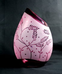 Fresh Wheat (Fuchsia) by Guy Hollington at The Avenue Gallery, a contemporary fine art gallery in Victoria, BC, Canada.