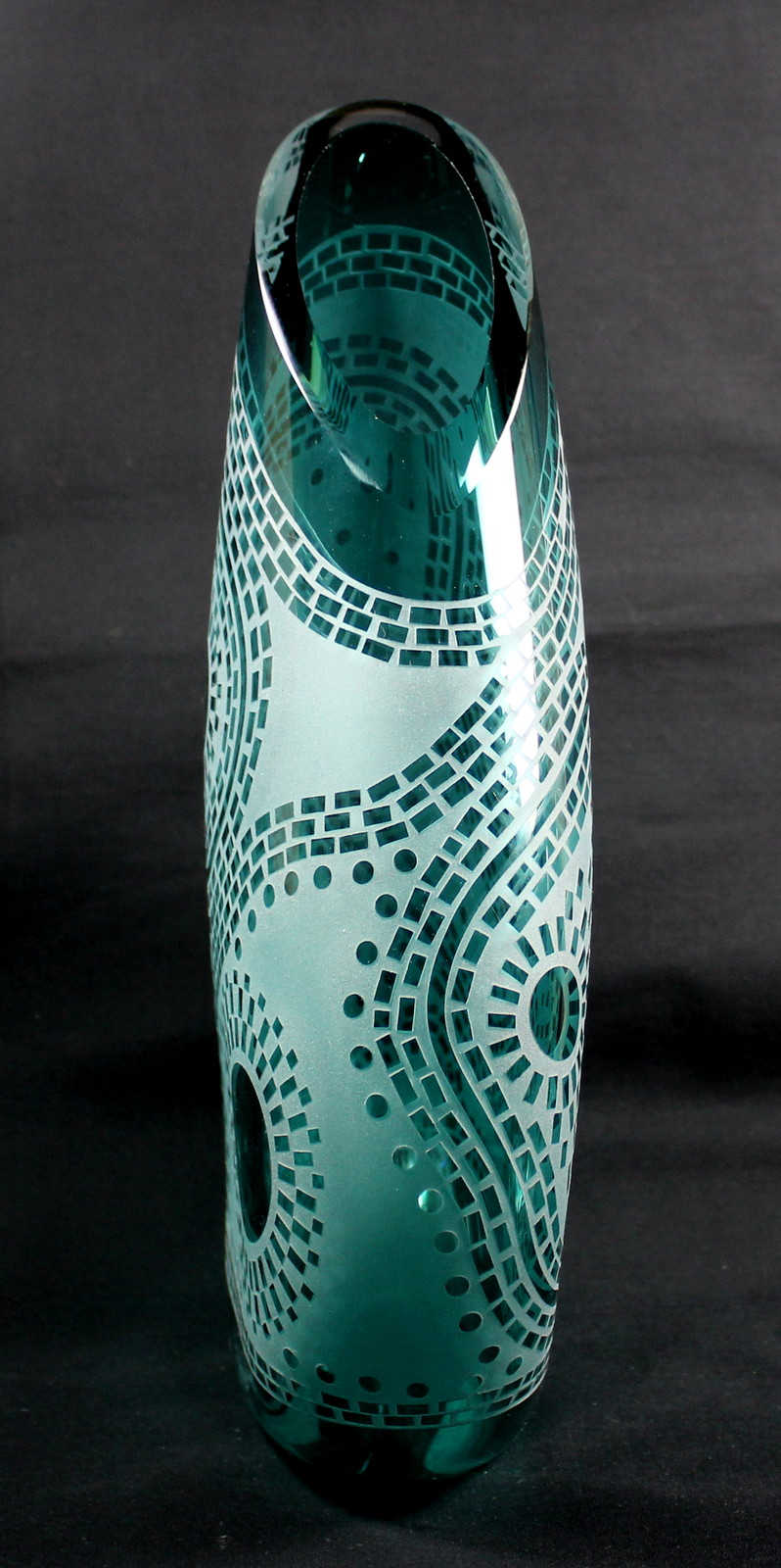 Sun Doodle (Dark Lagoon) by Guy Hollington at The Avenue Gallery, a contemporary fine art gallery in Victoria, BC, Canada.