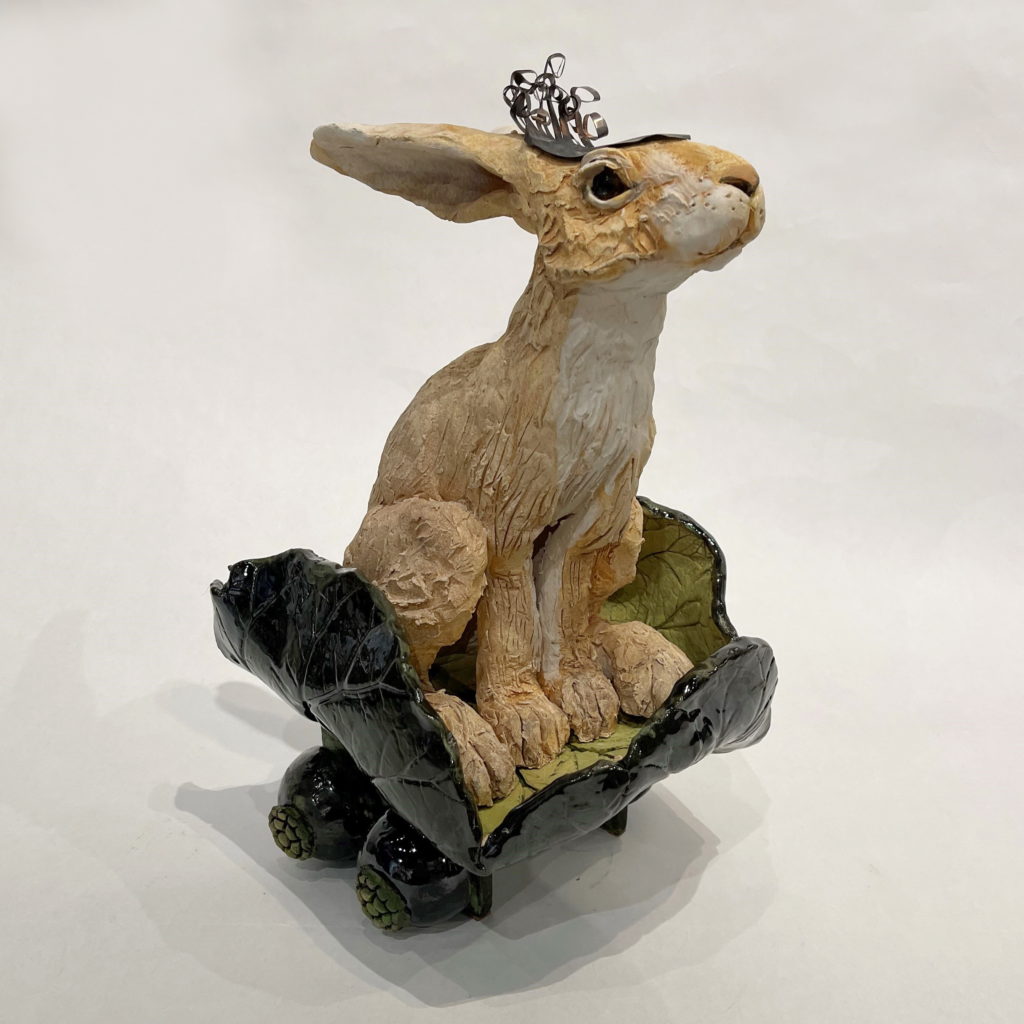 Leaning In by Carolyn Houg at The Avenue Gallery, a contemporary fine art gallery in Victoria, BC, Canada.