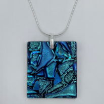 Mosaic Pendant by Peggy Brackett at The Avenue Gallery, a contemporary fine art gallery in Victoria, BC, Canada.