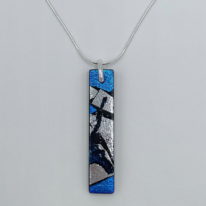 Mosaic Pendant by Peggy Brackett at The Avenue Gallery, a contemporary fine art gallery in Victoria, BC, Canada.