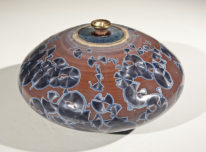 Blue Bulb #832 by Bill Boyd at The Avenue Gallery, a contemporary fine art gallery in Victoria, BC, Canada.