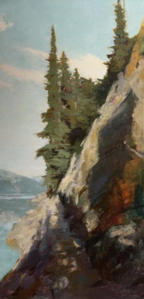 Around The Corner by Maria Josenhans at The Avenue Gallery, a contemporary fine art gallery in Victoria, BC, Canada.