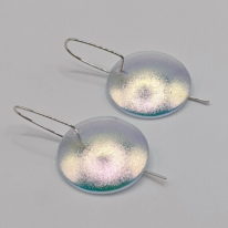 Oxygen Series Earrings by Peggy Brackett at The Avenue Gallery, a contemporary fine art gallery in Victoria, BC, Canada.