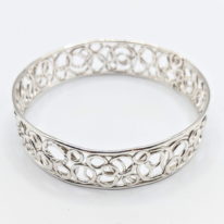 Pebbles Bangle (Finished Edge) by A & R Jewellery at The Avenue Gallery, a contemporary fine art gallery in Victoria, BC, Canada.