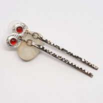 Rays Earrings by ARTYRA Studio at The Avenue Gallery, a contemporary fine art gallery in Victoria, BC, Canada.