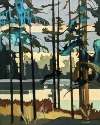 Mackenzie Beach by Lorna Dockstader at The Avenue Gallery, a contemporary fine art gallery in Victoria, BC, Canada.