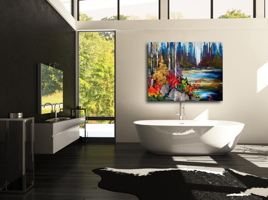 Made for Sunny Days by Kimberly Kiel at The Avenue Gallery, a contemporary fine art gallery in Victoria, BC, Canada.