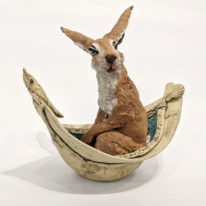 Just A Rental by Carolyn Houg at The Avenue Gallery, a contemporary fine art gallery in Victoria, BC, Canada.