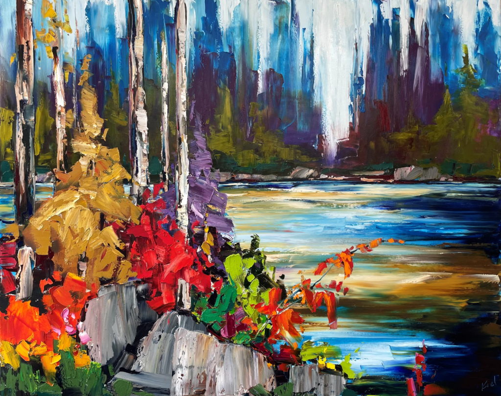 Made for Sunny Days by Kimberly Kiel at The Avenue Gallery, a contemporary fine art gallery in Victoria, BC, Canada.