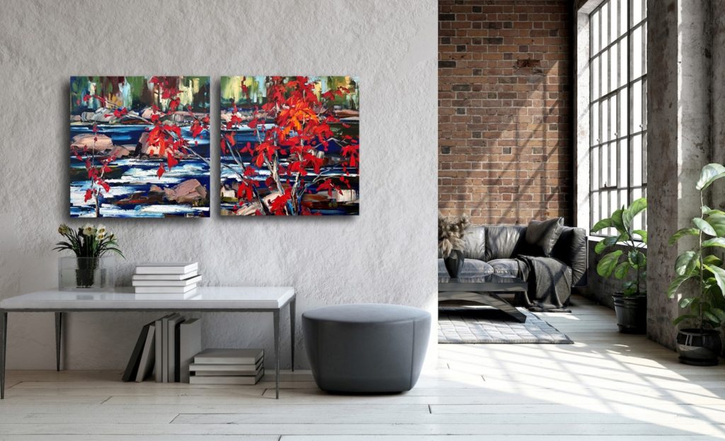 Out on a Limb by Kimberly Kiel at The Avenue Gallery, a contemporary fine art gallery in Victoria, BC, Canada.