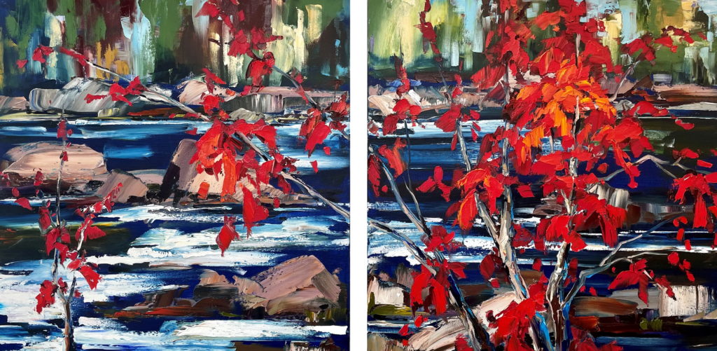 Out on a Limb by Kimberly Kiel at The Avenue Gallery, a contemporary fine art gallery in Victoria, BC, Canada.