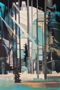 Bathed in Light by Lorna Dockstader at The Avenue Gallery, a contemporary fine art gallery in Victoria, BC, Canada.