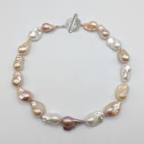 Baroque Pearl Necklace by Val Nunns at The Avenue Gallery, a contemporary fine art gallery in Victoria, BC, Canada