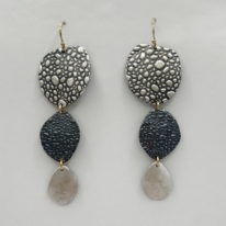 Drop Earrings by Air & Earth Design at The Avenue Gallery, a contemporary fine art gallery in Victoria, BC, Canada.