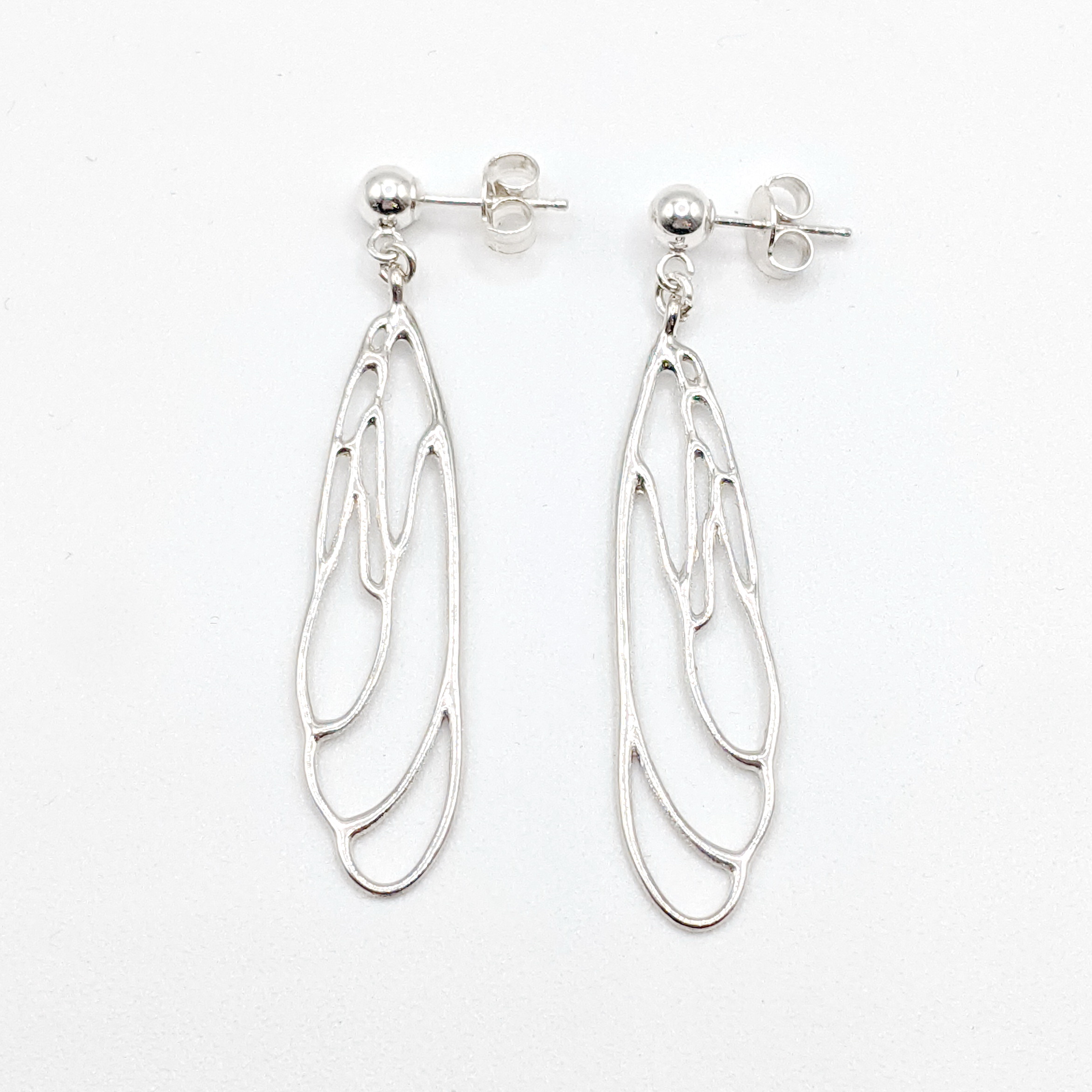 Small Dragonfly Earrings by Dorothée Rosen at The Avenue Gallery, a contemporary fine art gallery in Victoria, BC, Canada.