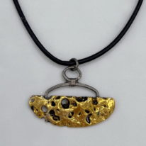 Pendulum Necklace by Air & Earth Design at The Avenue Gallery, a contemporary fine art gallery in Victoria, BC, Canada.