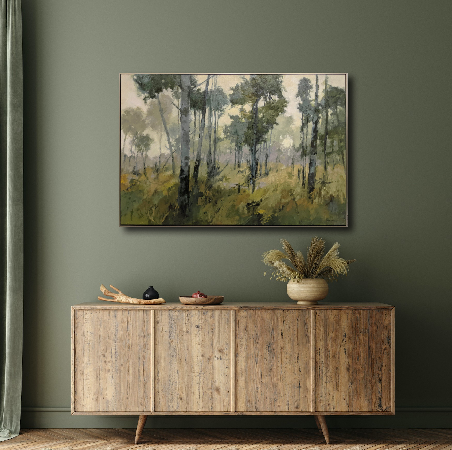 Call Of The Mountain Bluebird by Maria Josenhans at The Avenue Gallery, a contemporary fine art gallery in Victoria, BC, Canada.