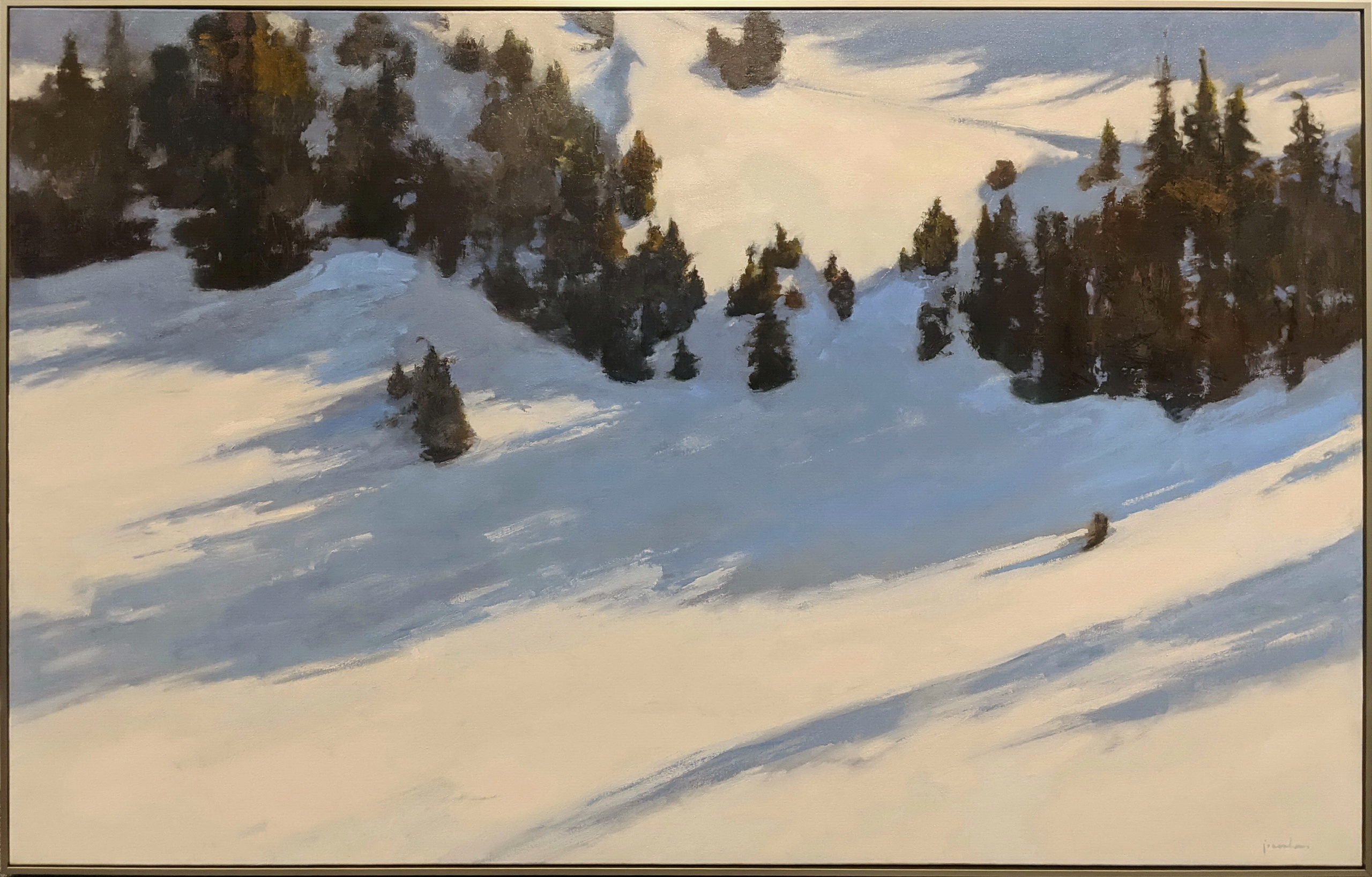 Shadows Grace The Backcountry by Maria Josenhans at The Avenue Gallery, a contemporary fine art gallery in Victoria, BC, Canada.