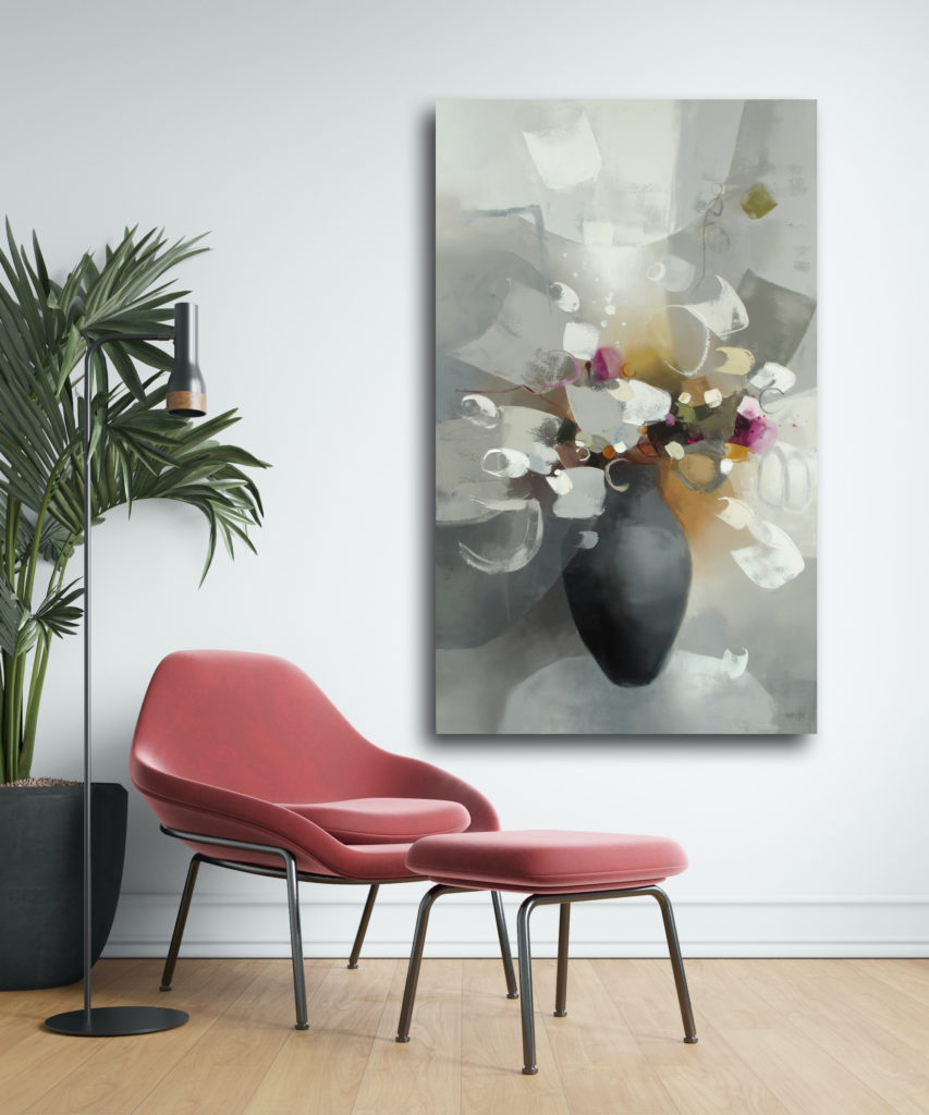 Premier Baiser by Shinah Lee at The Avenue Gallery, a contemporary fine art gallery in Victoria, BC, Canada.