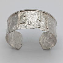 Cityscape Cuff by Andrea Russell at The Avenue Gallery, a contemporary fine art gallery in Victoria, BC, Canada.