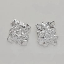 Silver Earrings by Barbara Adams at The Avenue Gallery, a contemporary fine art gallery in Victoria, BC, Canada.