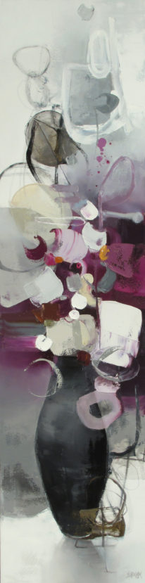 In Waiting by Shinah Lee at The Avenue Gallery, a contemporary fine art gallery in Victoria, BC, Canada.