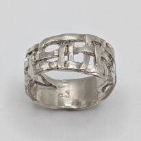 Woven Basket Ring by Chi's Creations at The Avenue Gallery, a contemporary fine art gallery in Victoria, BC, Canada.