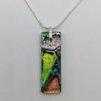 Mosaic Flat Pendant (Extra Small) by Peggy Brackett at The Avenue Gallery, a contemporary fine art gallery in Victoria, BC, Canada.