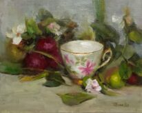 Orchard Repose by Tanya Bone at The Avenue Gallery, a contemporary fine art gallery in Victoria, BC, Canada.