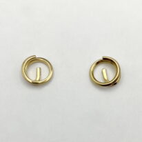 Cronos Studs by Dorothée Rosen at The Avenue Gallery, a contemporary fine art gallery in Victoria, BC, Canada.