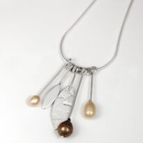 Dangly Necklace by Brenda Roy at The Avenue Gallery, a contemporary fine art gallery in Victoria, BC, Canada.