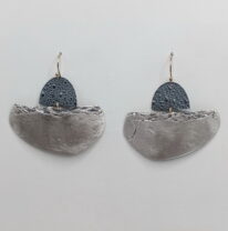 Slice Earrings by Air & Earth Design at The Avenue Gallery, a contemporary fine art gallery in Victoria, BC, Canada.