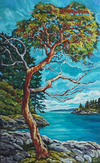 Hidden Cove by Mary-Jean Butler at The Avenue Gallery, a contemporary fine art gallery in Victoria, BC, Canada.