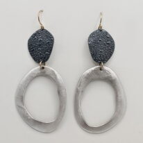 Hoop Earrings by Air & Earth Design at The Avenue Gallery, a contemporary fine art gallery in Victoria, BC, Canada.